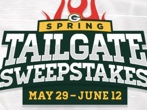 Green Bay Packers Spring Tailgating Sweepstakes