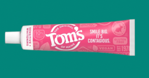 Possible Free Tom’s of Maine Sensitive and Whitening Products