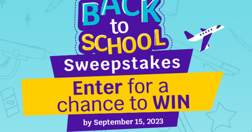 Avelo Back to School Sweepstakes